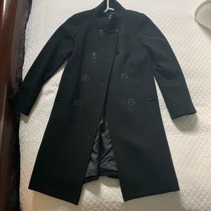 BLACK MILITARY PEACOAT DONCASTER